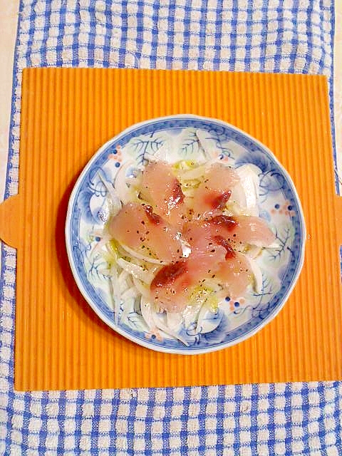 新玉ねぎのカルパッチョ レシピ 作り方 By テツオ63 楽天レシピ