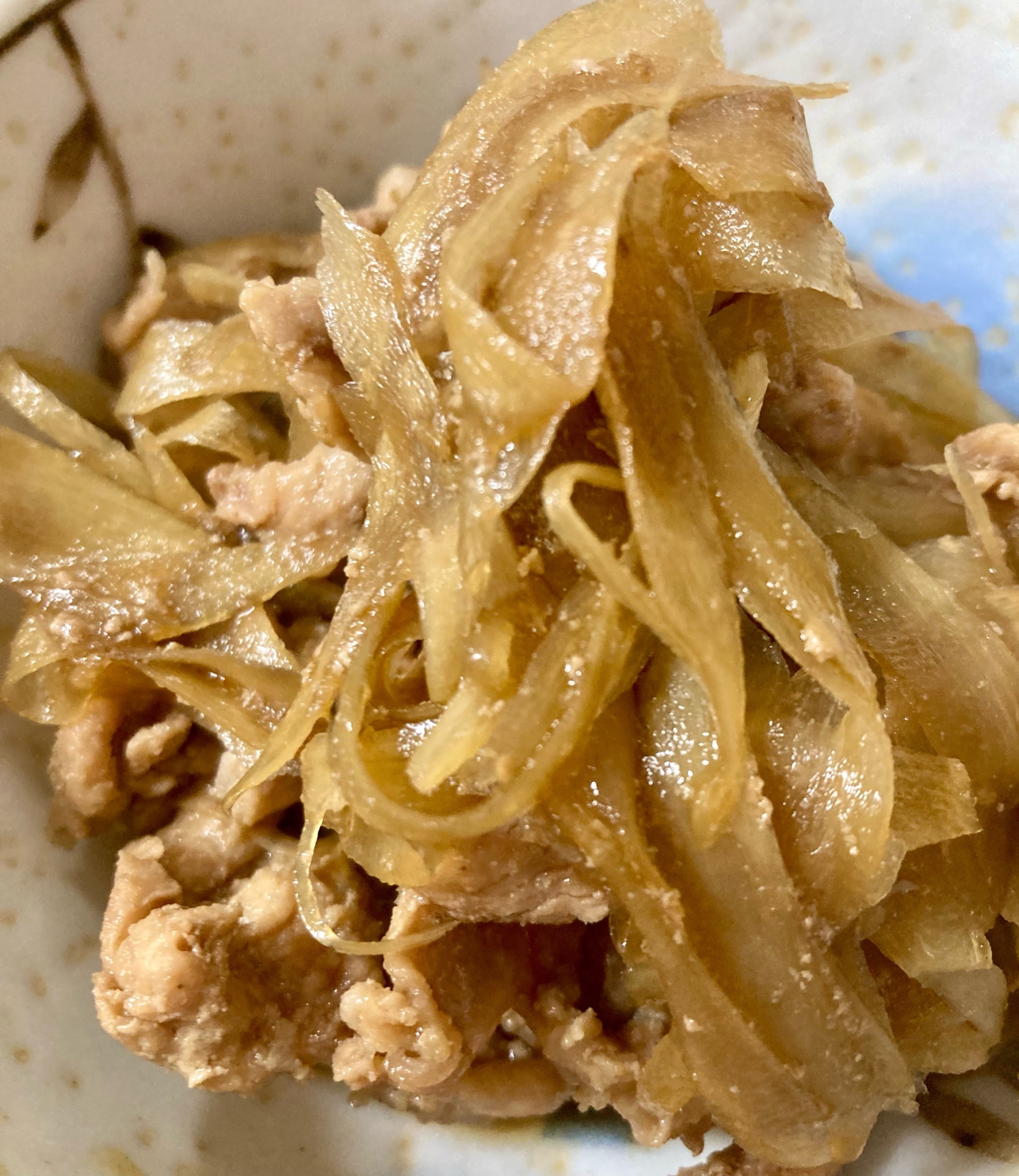 豚肉とごぼうのしぐれ煮