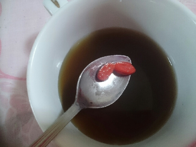 烏龍茶とクコの実でダイエット美的❤マテ茶