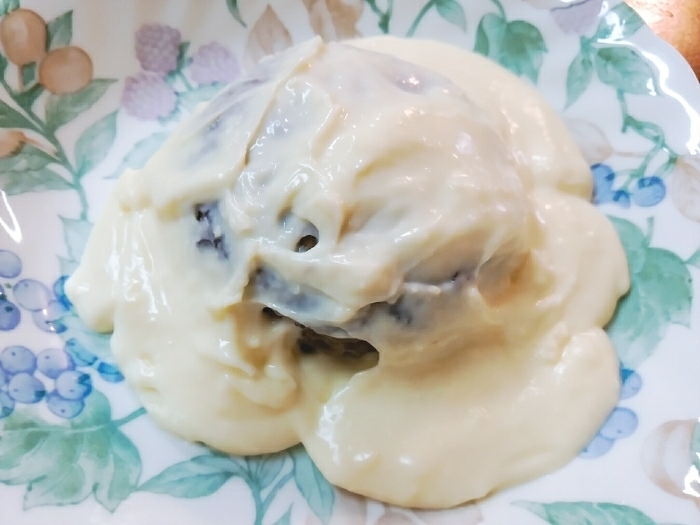 ハンバーグチーズクリームソース