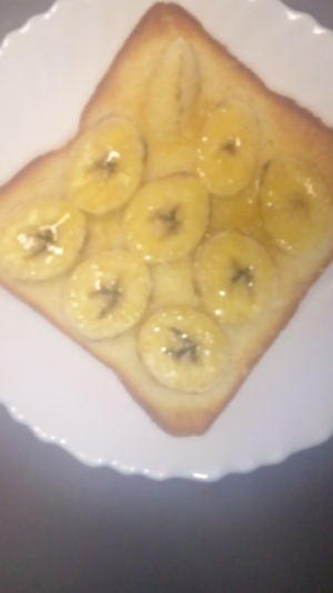 バナナトースト