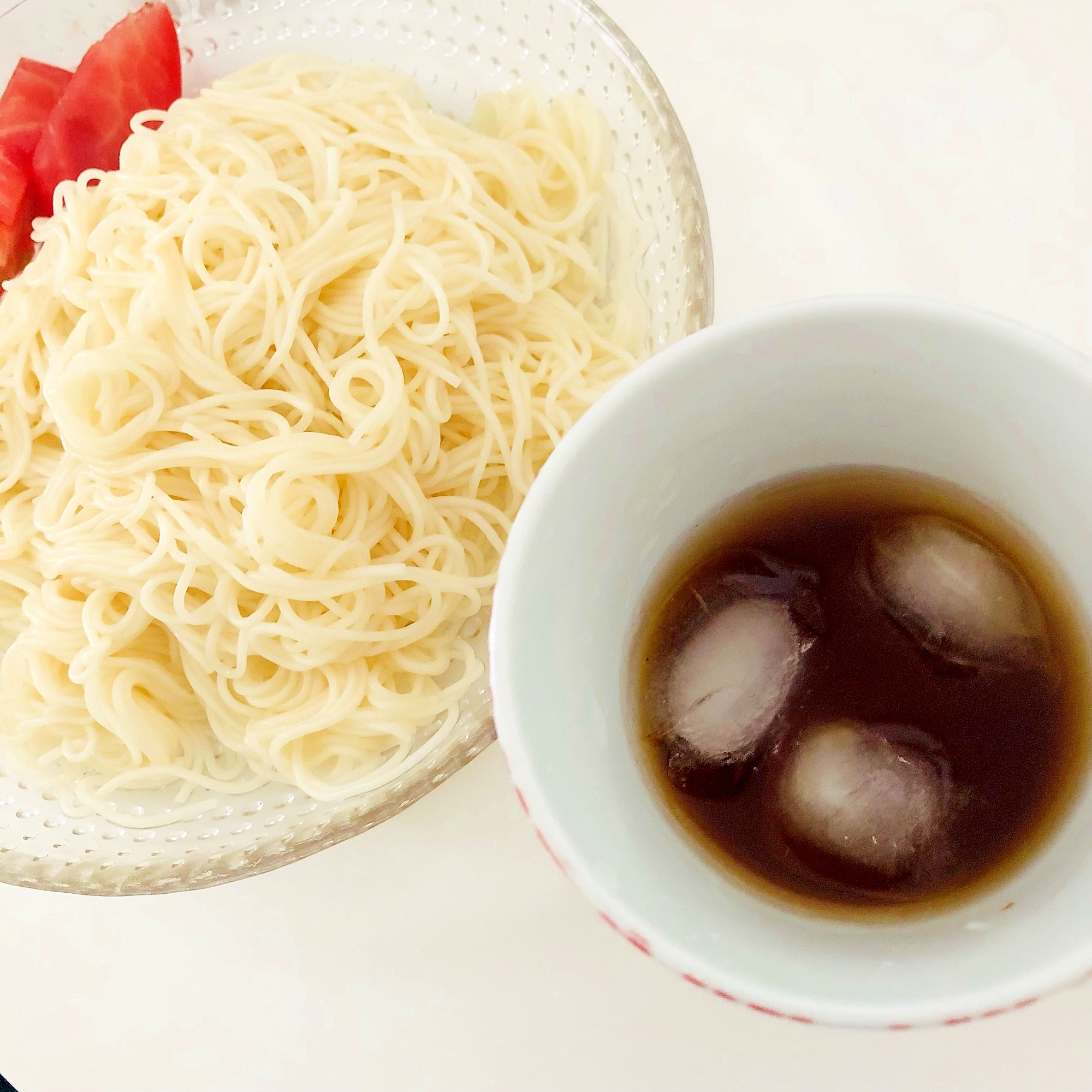 生姜タレのそうめん