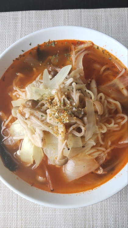 辛いラーメン