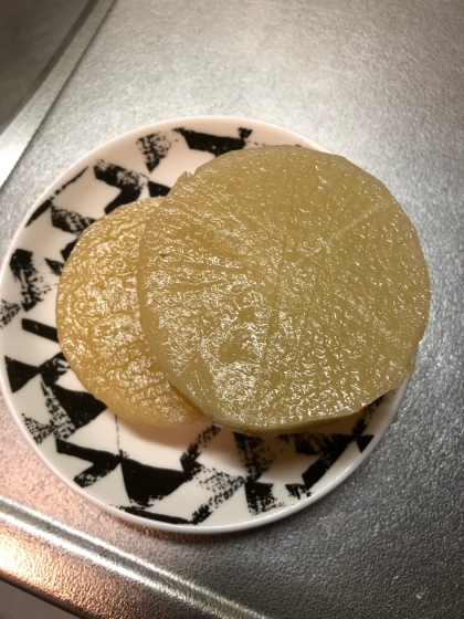 大根だけで簡単♪さっぱり酢っぱ煮♪