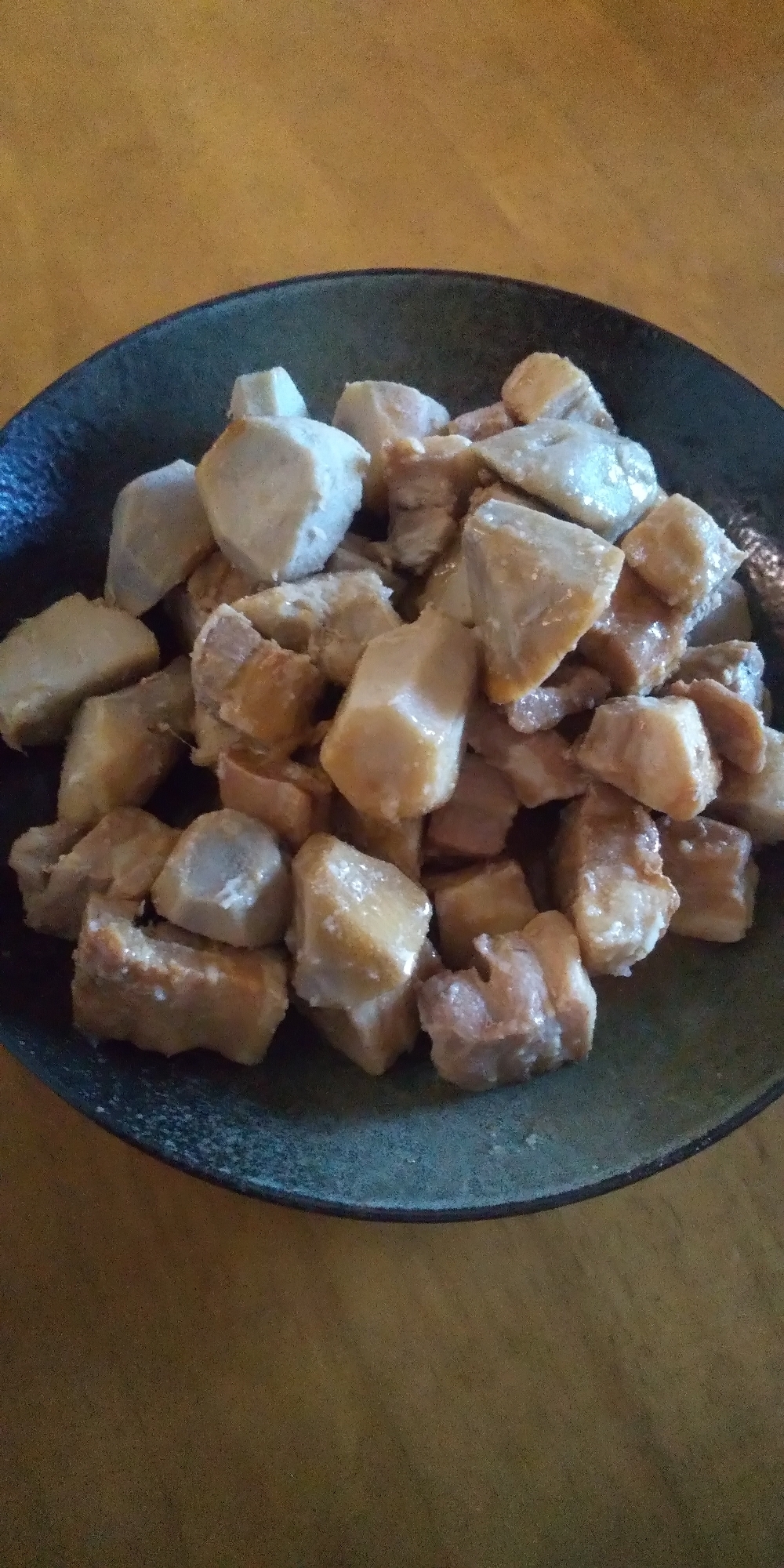 こってり！里芋と豚バラ塊肉の煮物