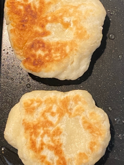 発酵なし！フライパンでスコーン風ずっしりパン