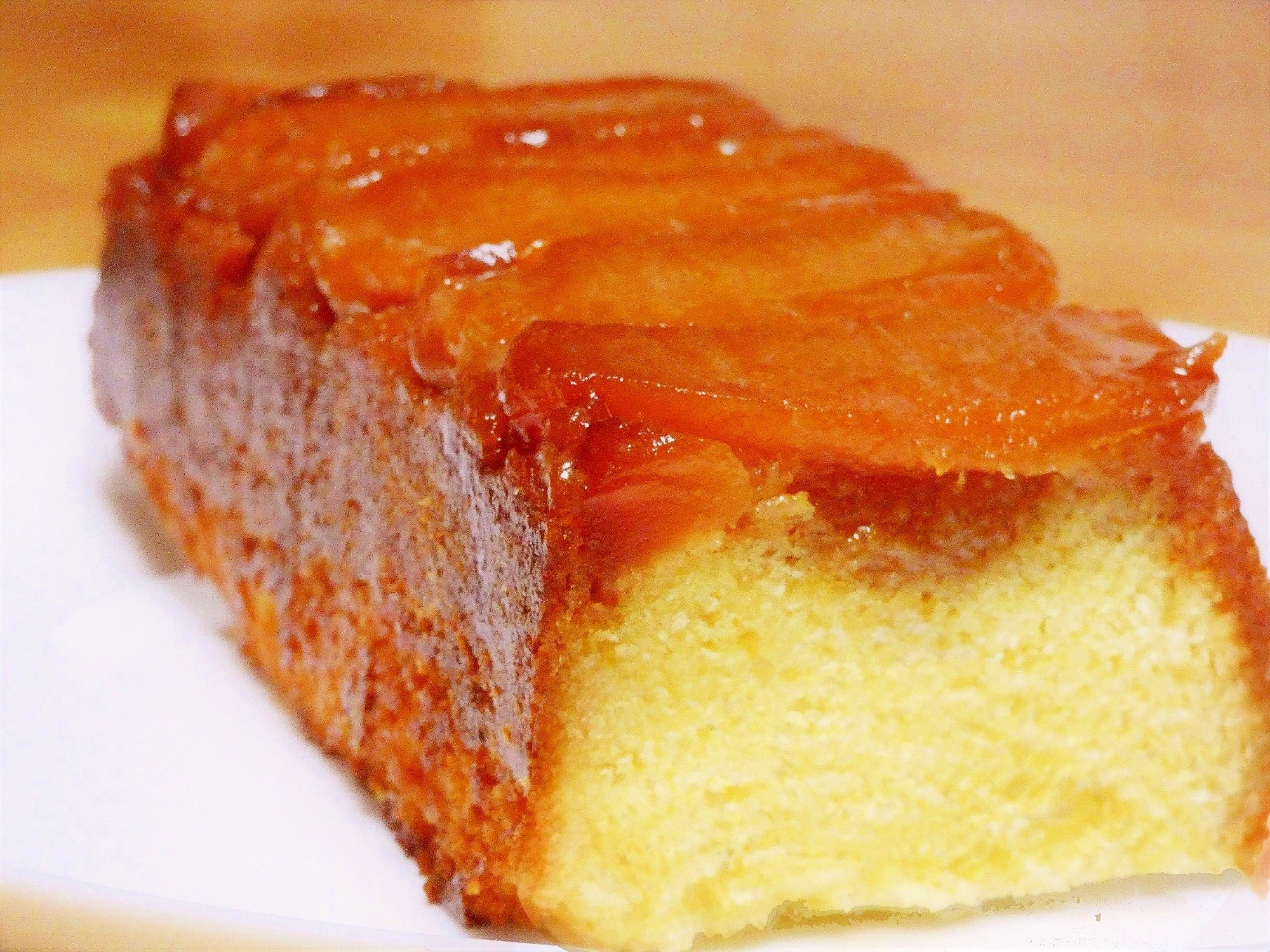 キャラメルリンゴのケーキ レシピ 作り方 By 桃次郎 楽天レシピ