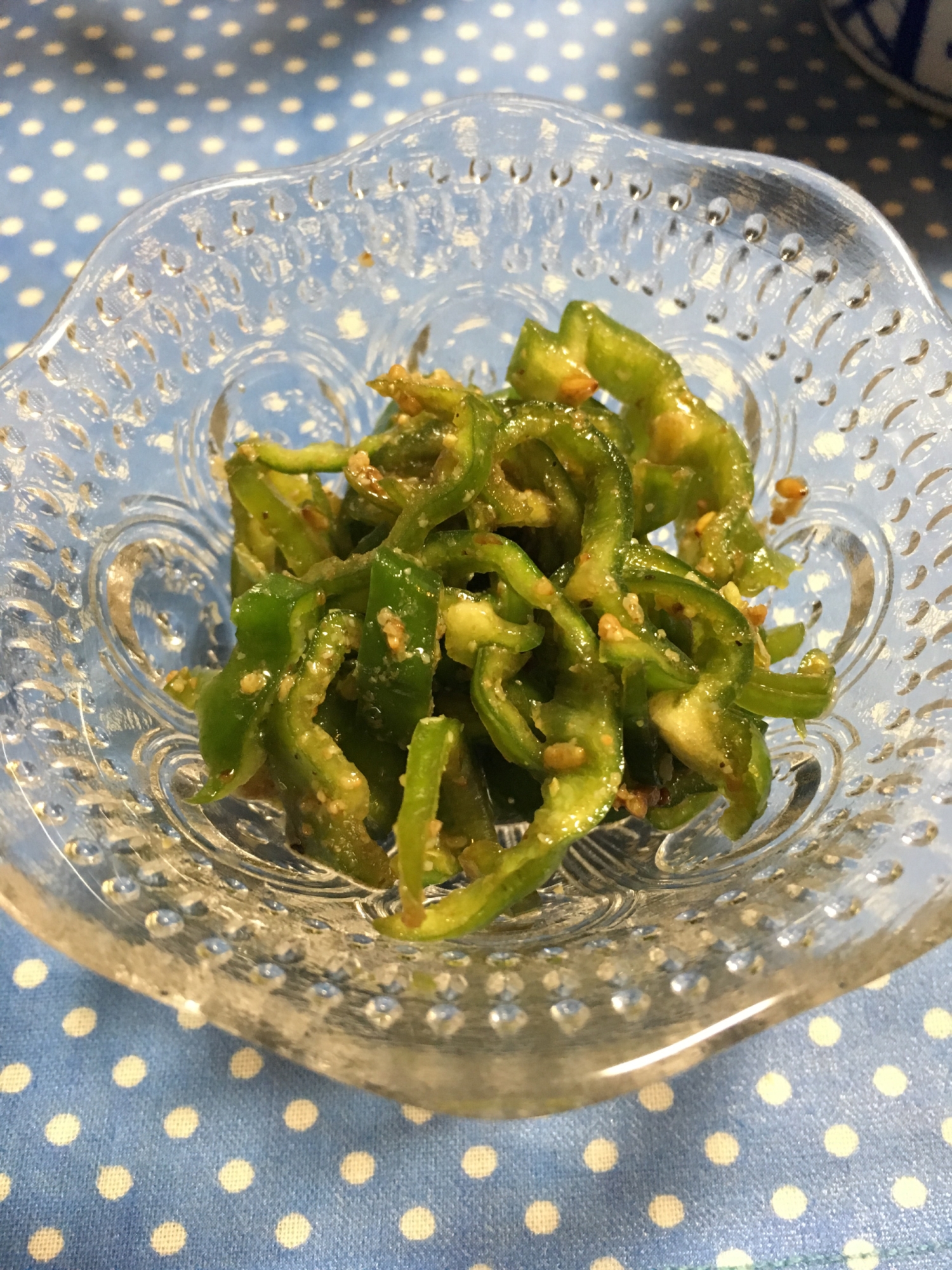 シャキうま!おつまみピーマン♪