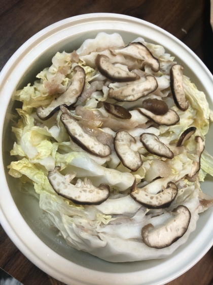【レンジで♪】白菜と豚肉のミルフィーユ☆