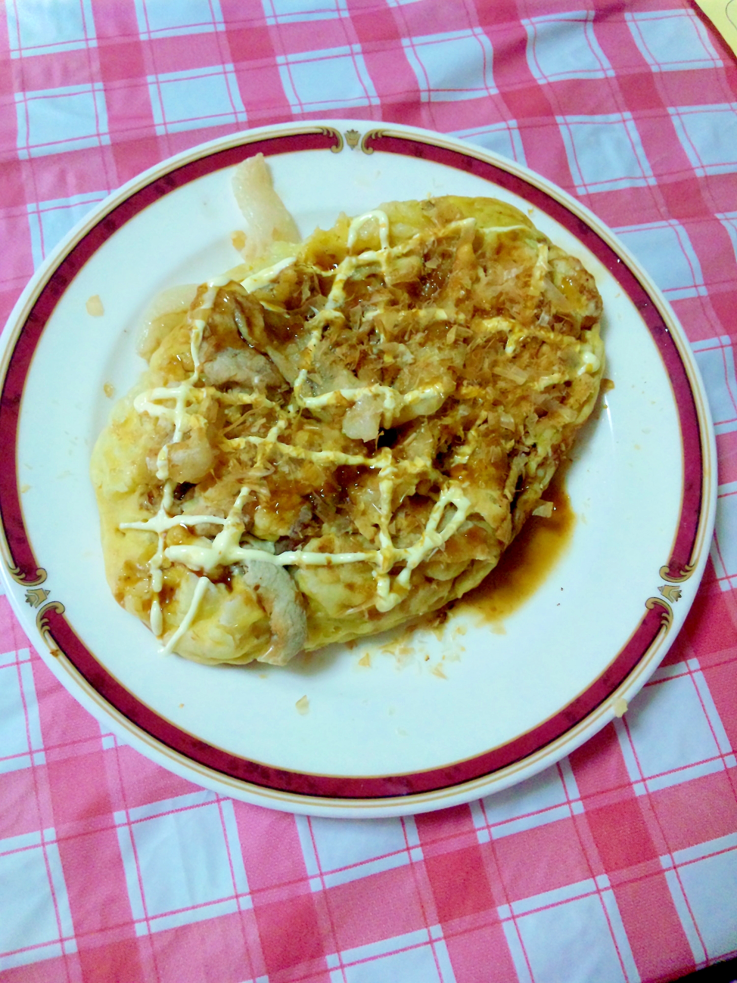 もっちもち♪豚肉の餅チヂミ