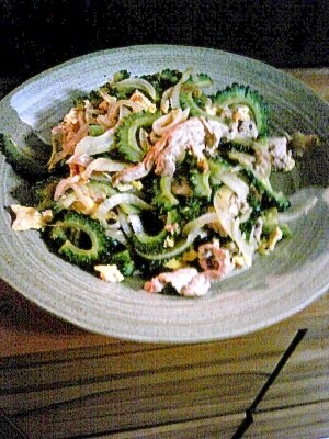 ゴーヤチャンプルー 豆腐なし めんつゆ