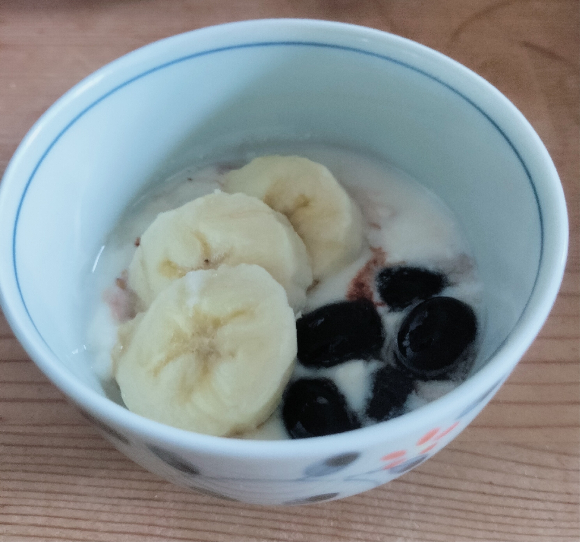 黒豆バナナきなこヨーグルト♪