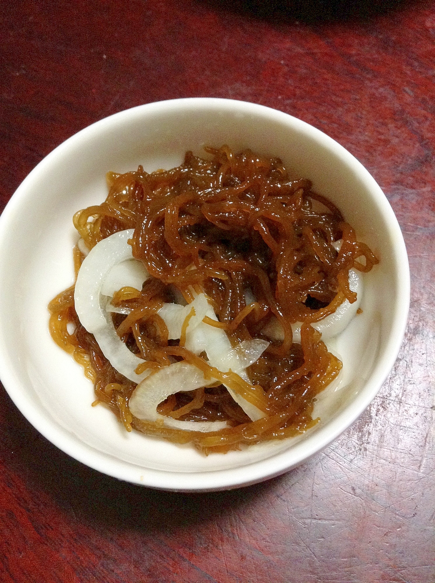 新玉ねぎ入り☆もずく酢【3つの血液サラサラ】 レシピ・作り方 by