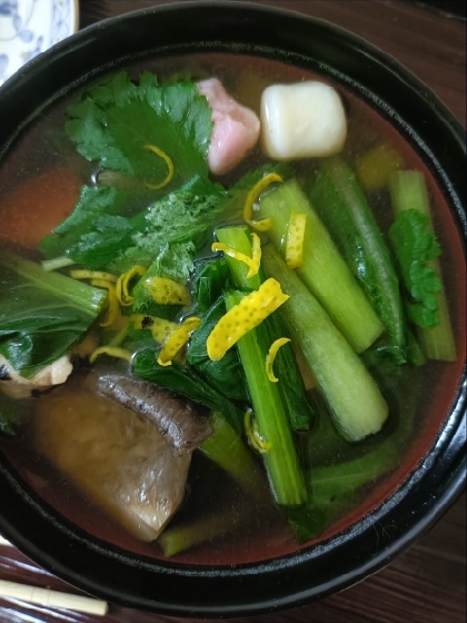 ☺簡単！我が家の野菜たっぷり関東（東京）風お雑煮☺