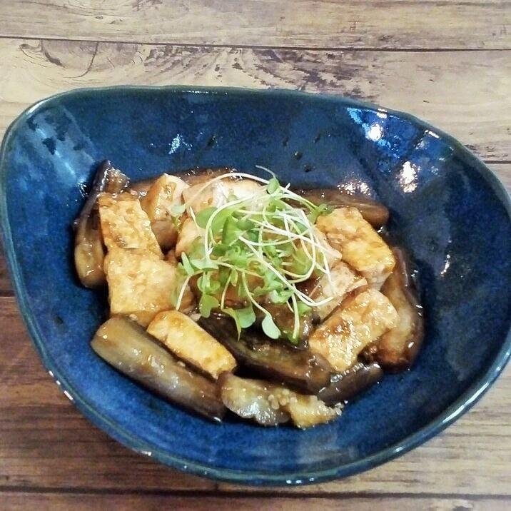 ♪ご飯がすすむ♡茄子と豆腐のアジア風甘酢餡♪