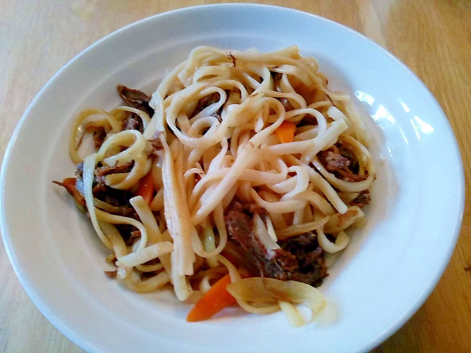 牛肉焼うどん