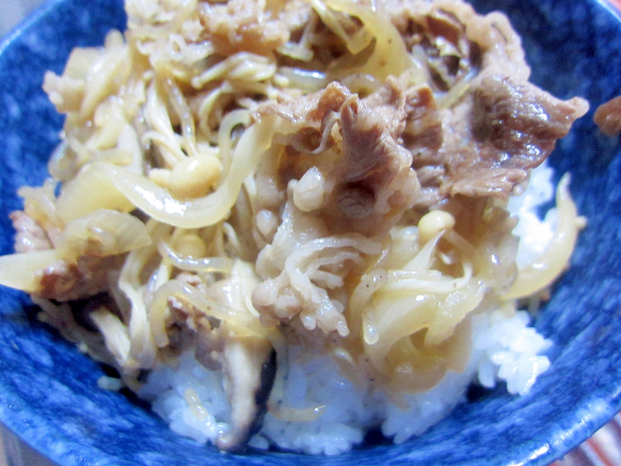 牛すき焼き丼☆