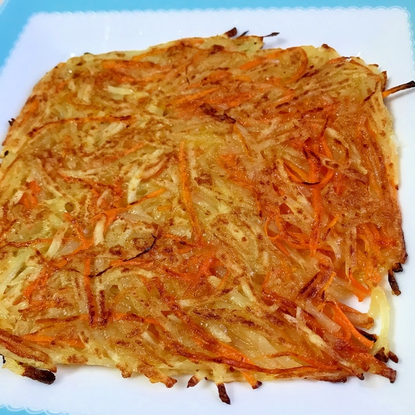 じゃがいもと人参のガレット レシピ 作り方 By 水玉模様 楽天レシピ じゃがいもと人参のガレット レシピ 作り方 By 水玉模様 楽天レシピ