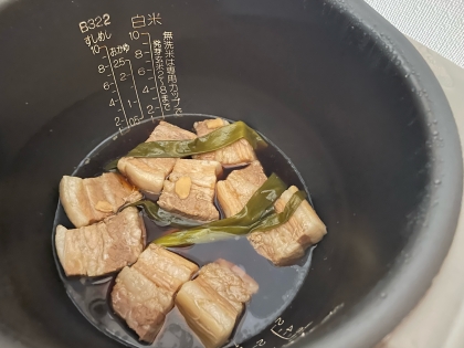 炊飯器で作る豚の角煮