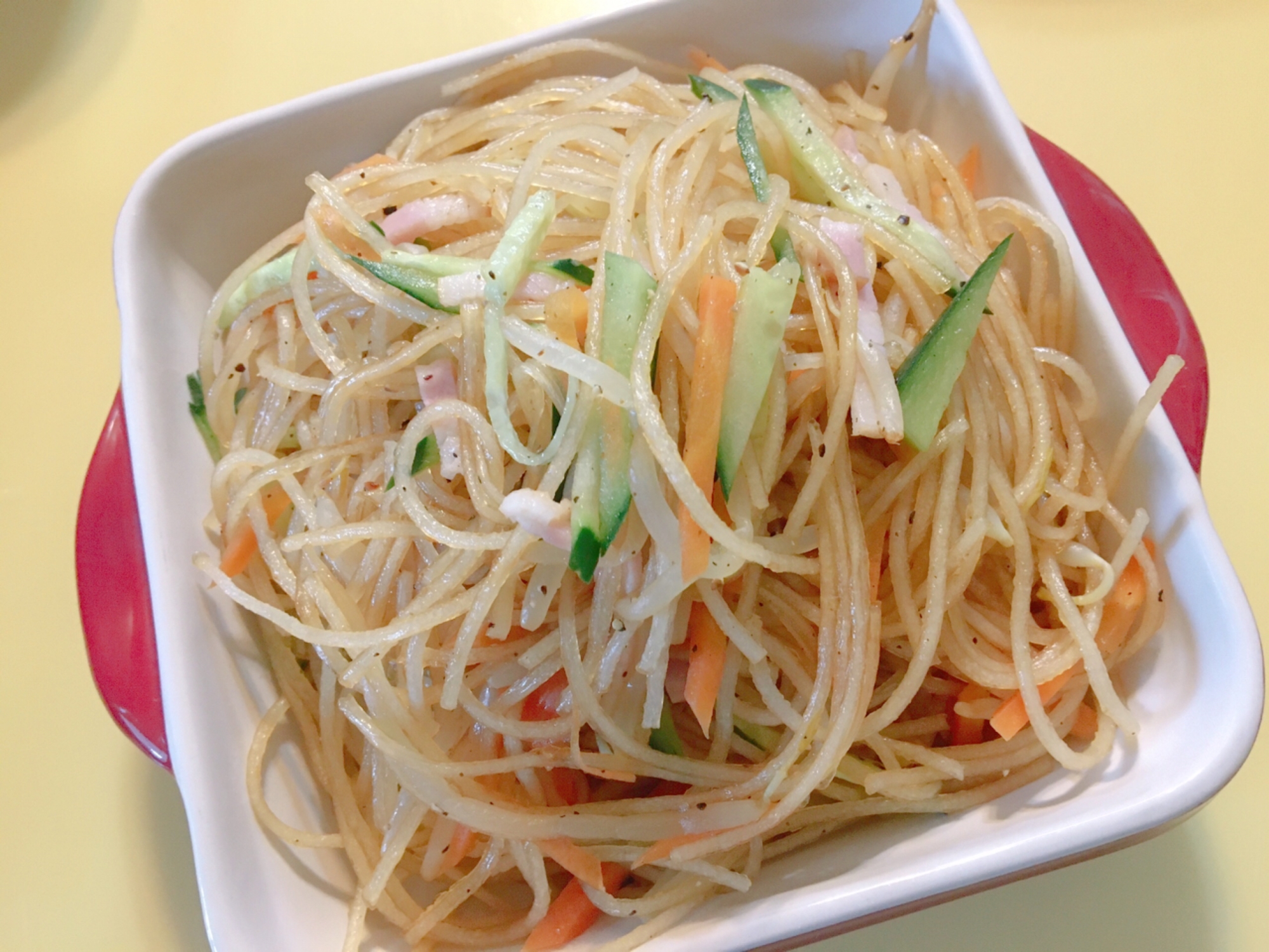 レンジでかんたん✰春雨サラダ～✰