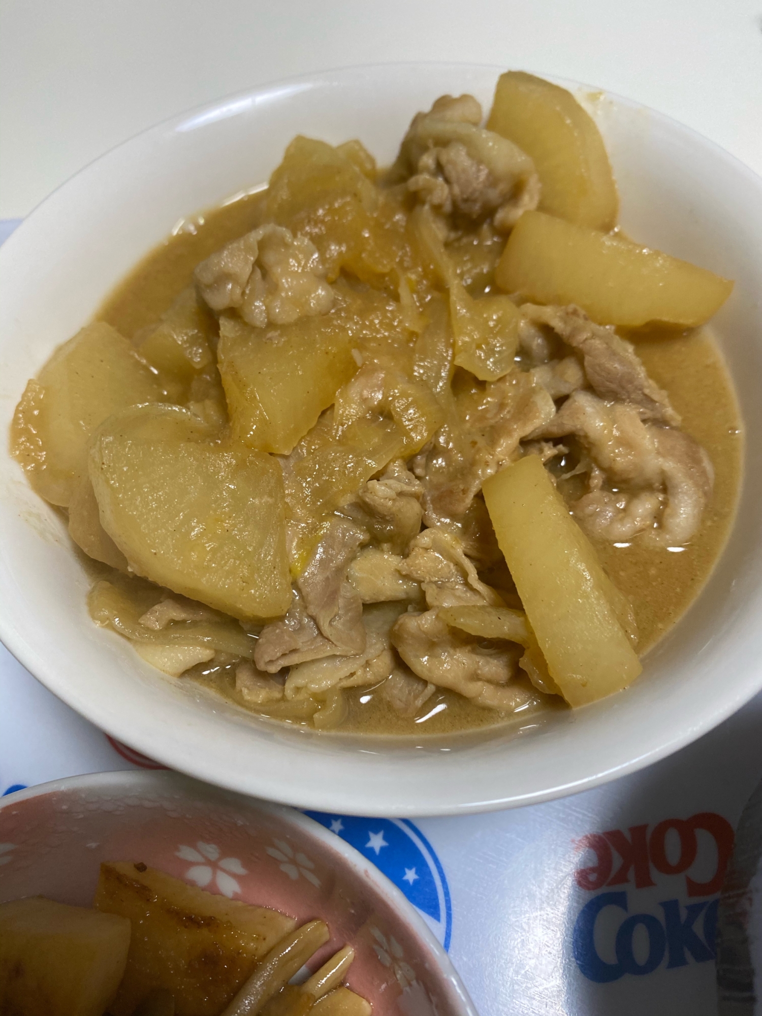 コッテリ！大根と豚の味噌煮込み