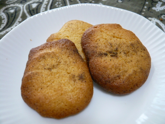 大豆粉、レモンペッパークッキー