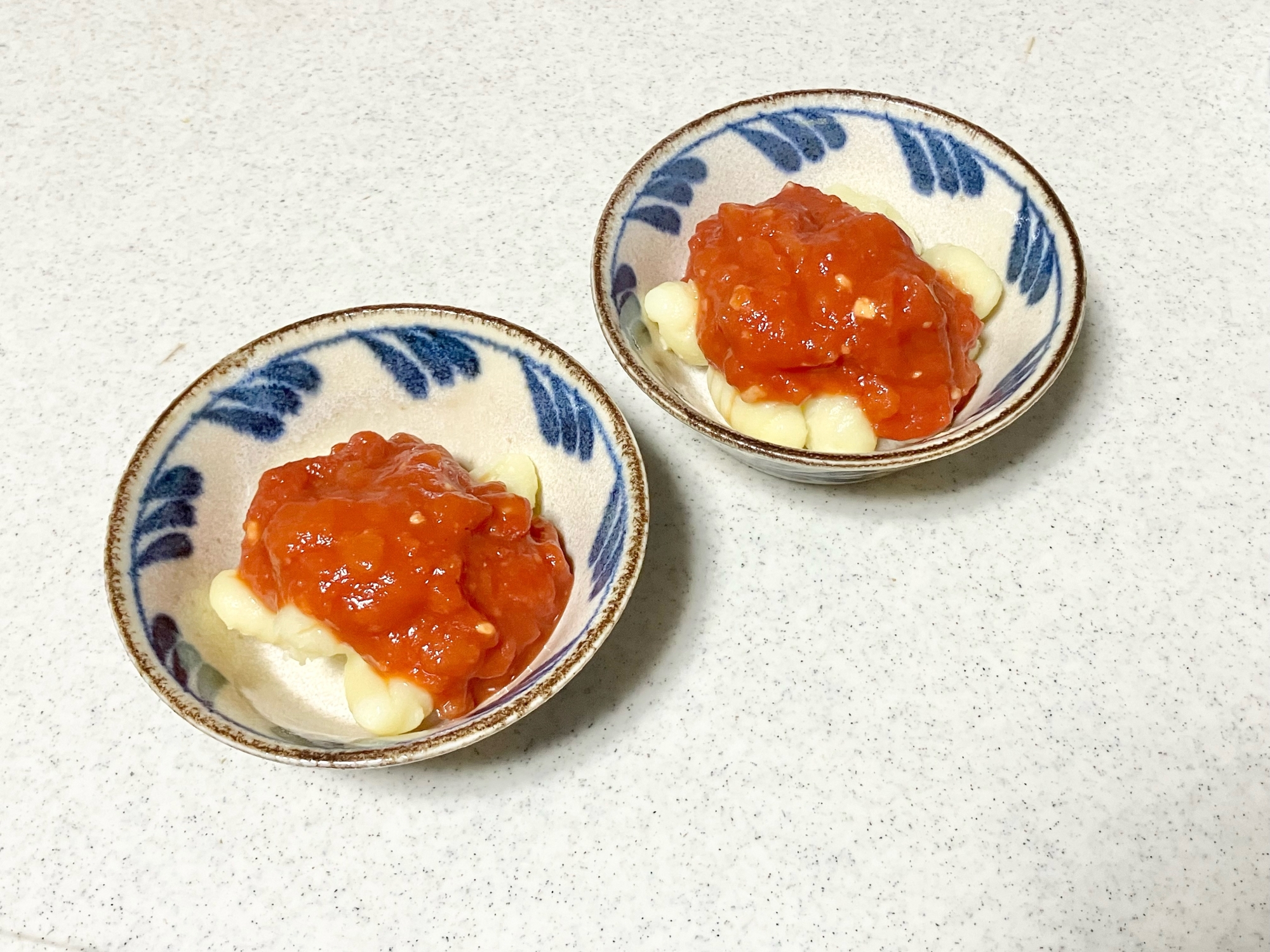 簡単☆トマトソースがけニョッキ