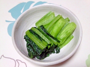 小松菜のぬか漬け++