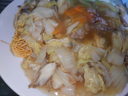 パリパリ皿うどん