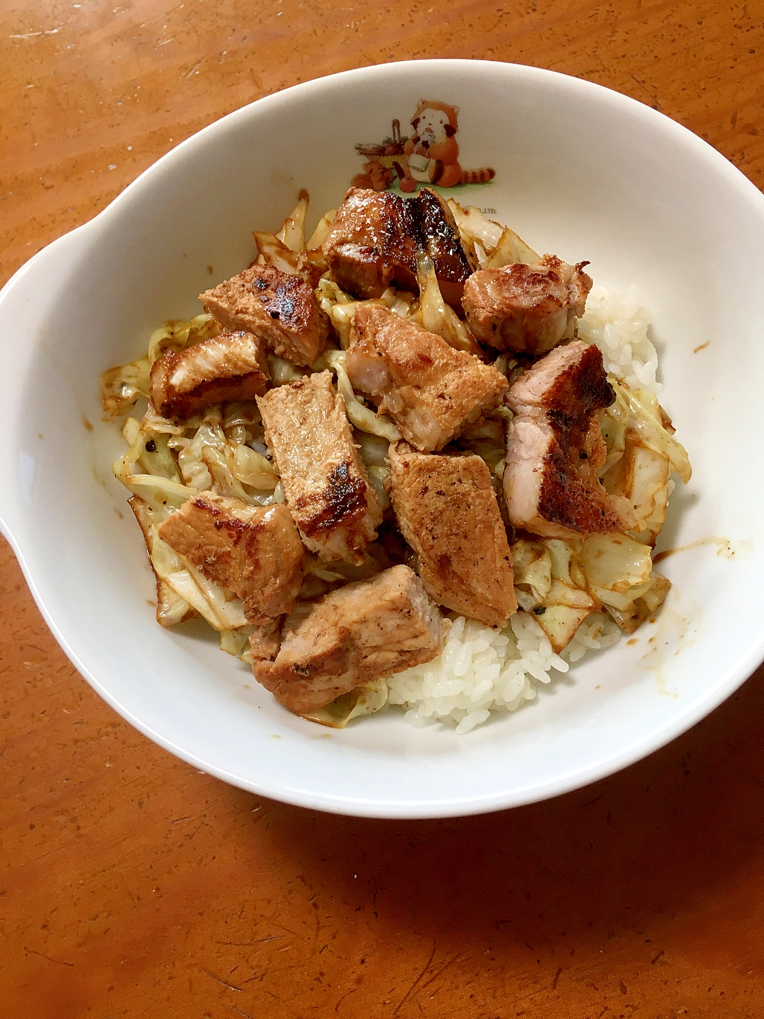 がっつり！豚ロース丼