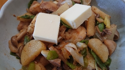 ＋しめじと、バターをあと乗せにして からめながらいただきました！ コクがあって 本当にごはんが進みました♪ ありがとうございます❣