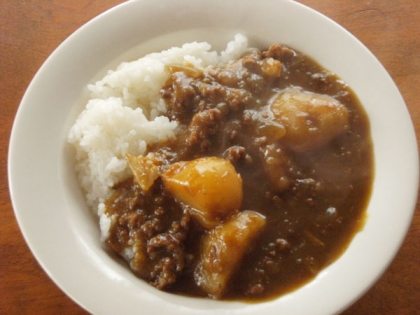 すりおろしりんごのビーフカレー