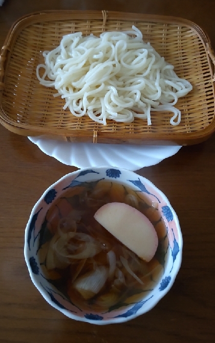 ❤　かまぼこも入ったよ！　釜揚げうどん　❤