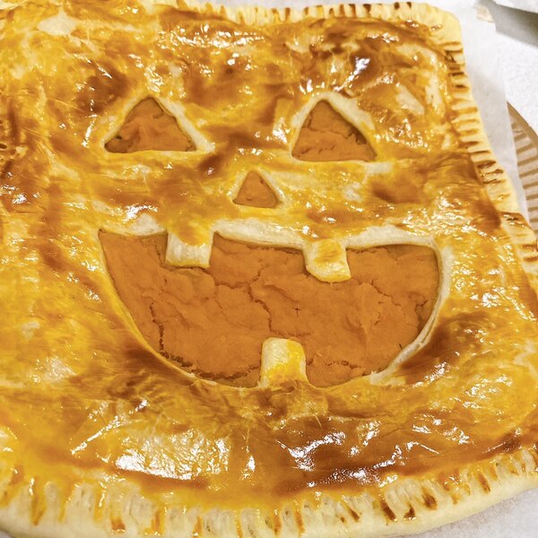 ハロウィンに パンプキンパイ レシピ 作り方 By おにぎりちゃん 楽天レシピ ハロウィンに パンプキンパイ レシピ 作り方 By おにぎりちゃん 楽天レシピ