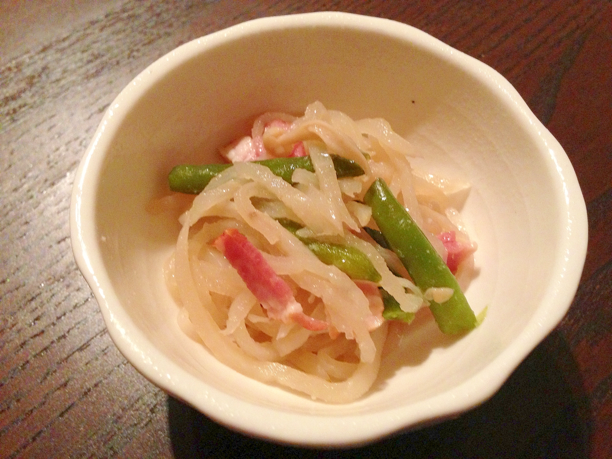 優しい味わい♪ベーコンと切り干し大根の煮物