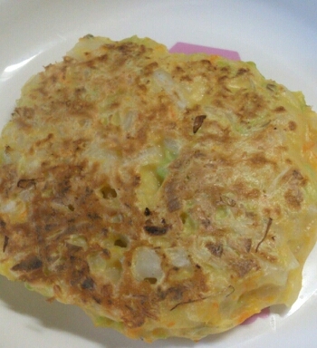 離乳食完了期 ご飯入りお好み焼き レシピ 作り方 By はな94 楽天レシピ