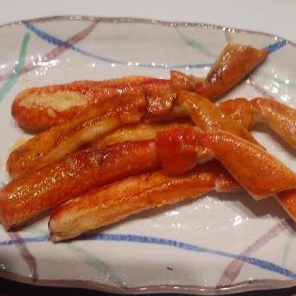 ムシャムシャ食べよう♪　｢焼きガニ｣