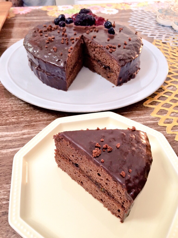 初心者でもできちゃった美味しいザッハトルテ