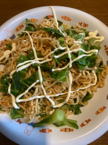 キャベツ入り！シンプル焼きそば