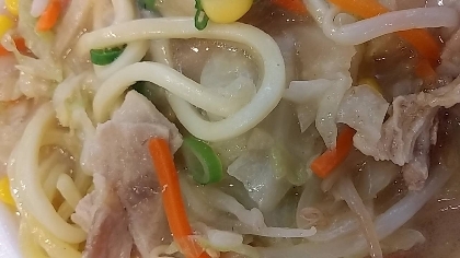 ウェイパーで簡単☆ちゃんぽん麺