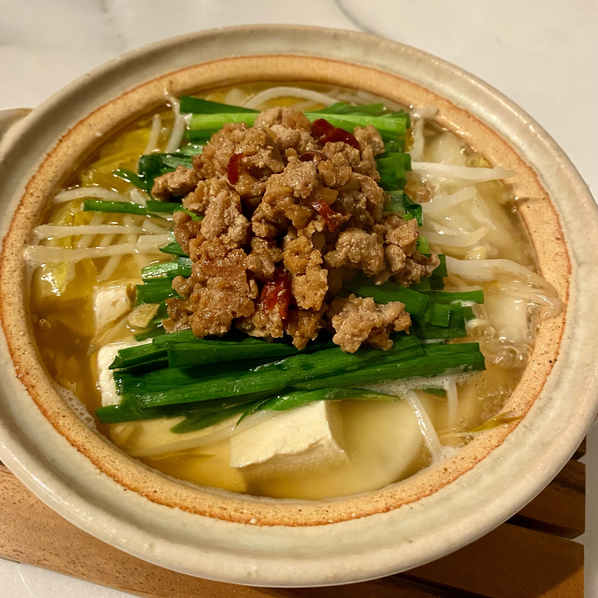 主夫がつくる台湾ラーメン風鍋 レシピ 作り方 By 主夫マコト 楽天レシピ 主夫がつくる台湾ラーメン風鍋 レシピ 作り方 By 主夫マコト 楽天レシピ