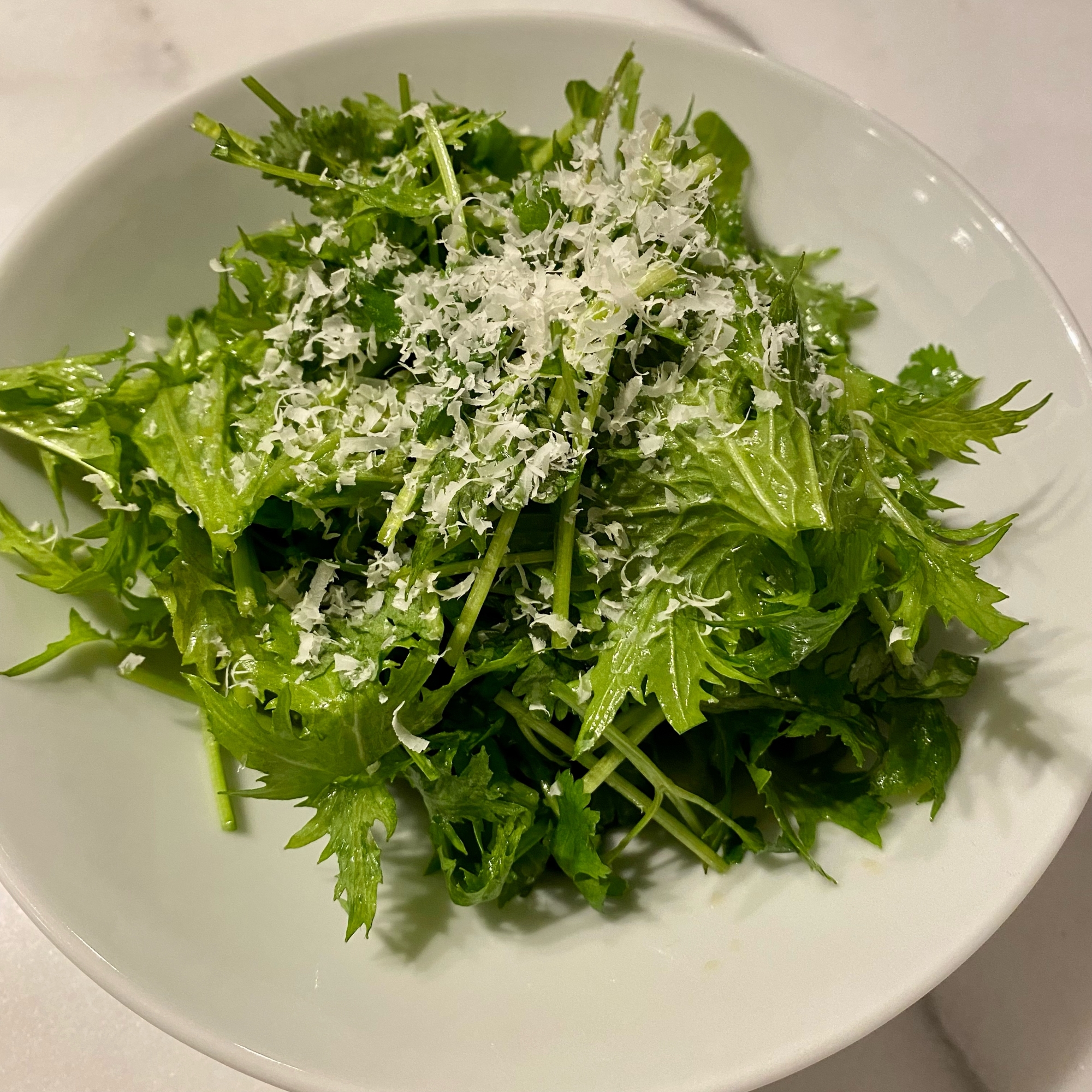 主夫がつくるパクチーとわさび菜のグリーンサラダ レシピ 作り方 By 主夫マコト 楽天レシピ