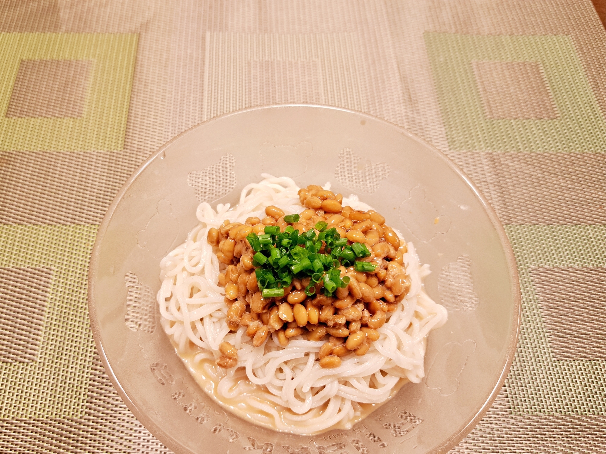 ごまドレと めんつゆで！冷たい納豆そば