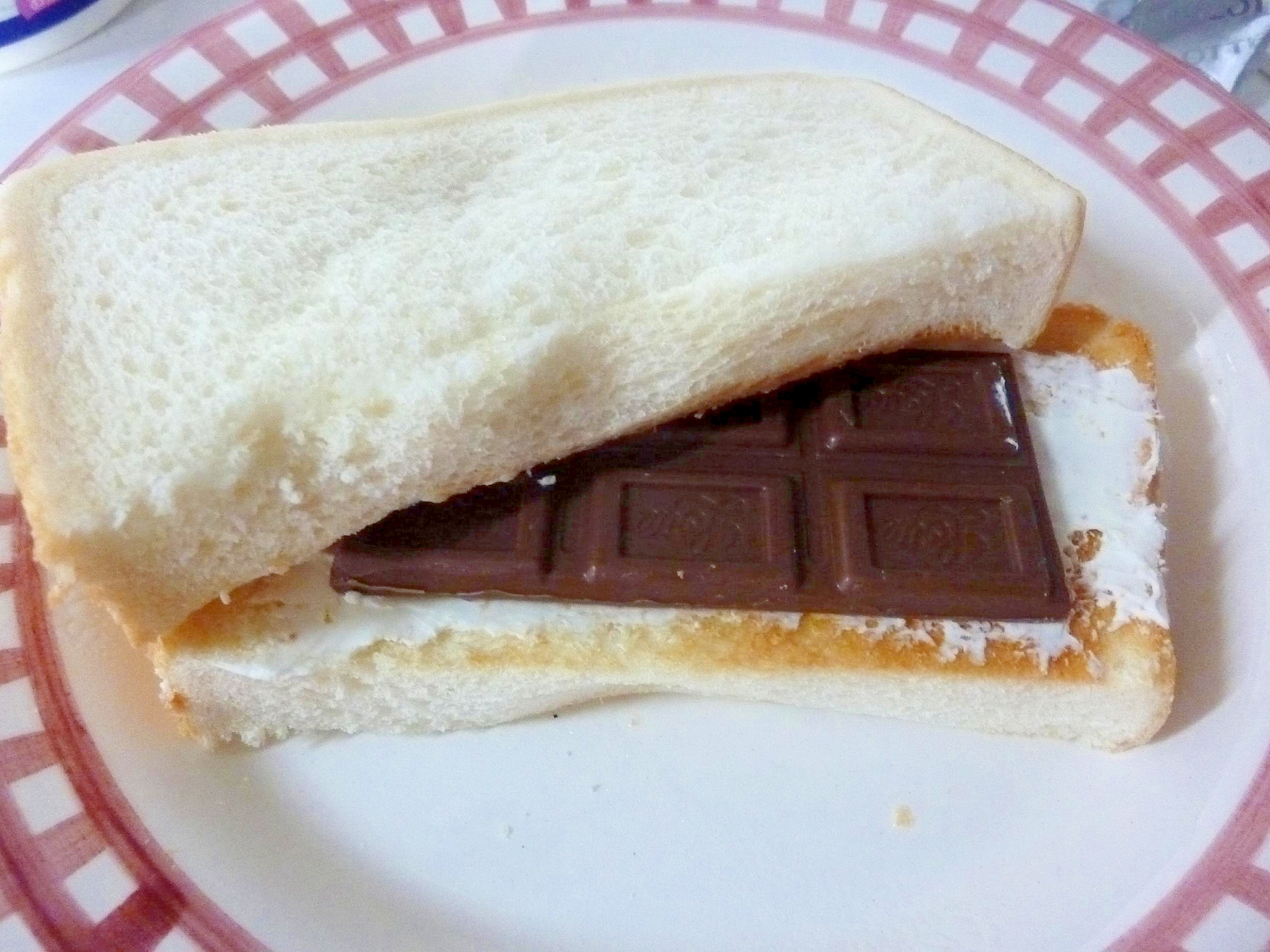 チョコ大好き 板チョコサンド レシピ 作り方 By げんきノンタン 楽天レシピ チョコ大好き 板チョコサンド レシピ 作り方 By げんきノンタン 楽天レシピ