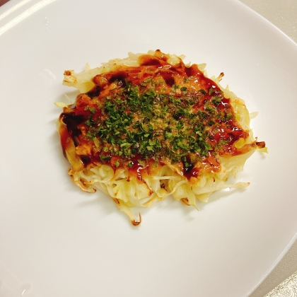 カレー風味のお好み焼き