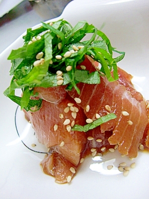 簡単おつまみ まぐろの漬け レシピ 作り方 By Halu 楽天レシピ 簡単おつまみ まぐろの漬け レシピ 作り方 By Halu 楽天レシピ