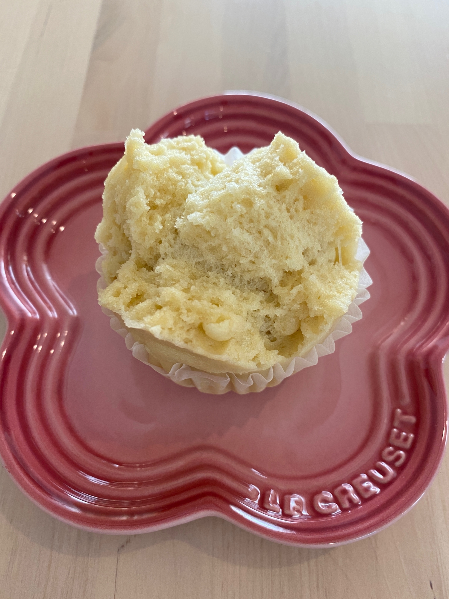 米粉で☆りんご蒸しパン
