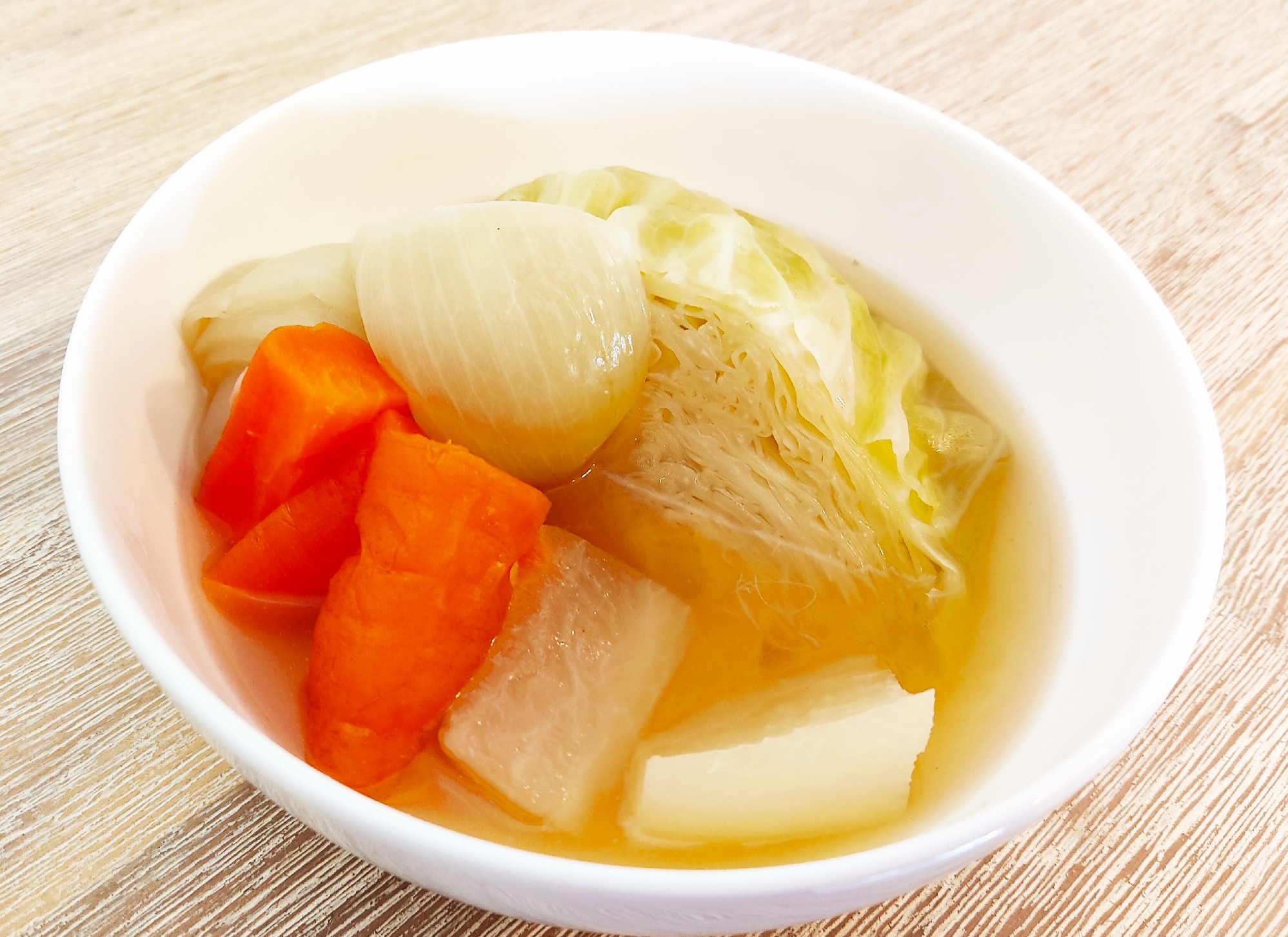 圧力鍋で柔らかく☆1日分の野菜が摂れるスープ