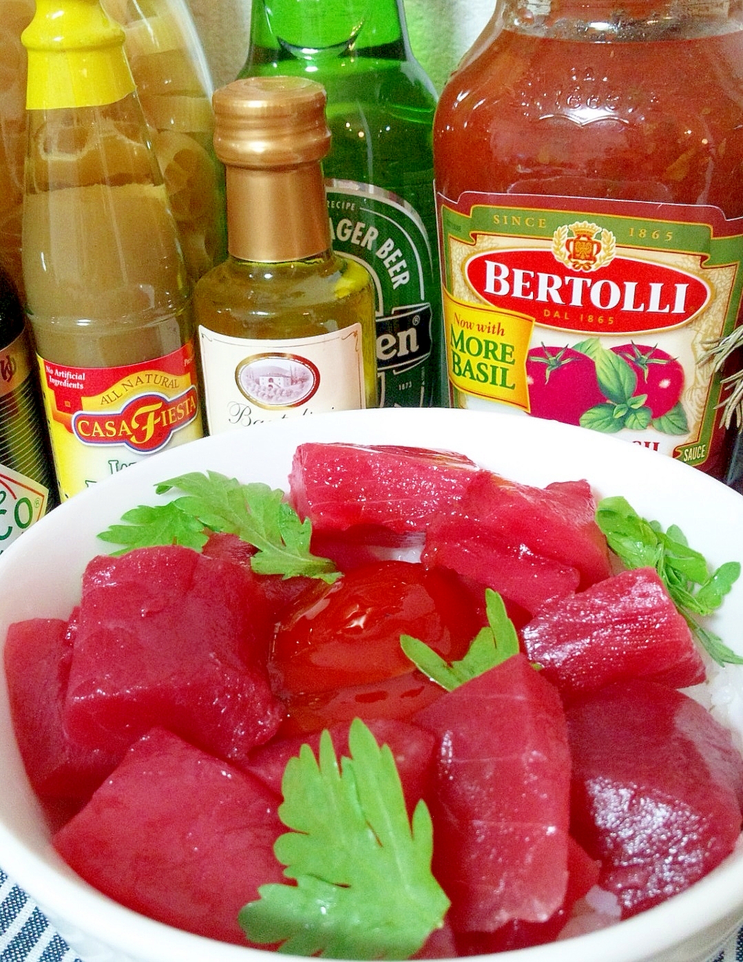 めばちまぐろと黄身の醤油漬けの寿司どんぶり レシピ 作り方 By ゆうsaien 楽天レシピ めばちまぐろと黄身の醤油漬けの寿司どんぶり レシピ 作り方 By ゆうsaien 楽天レシピ