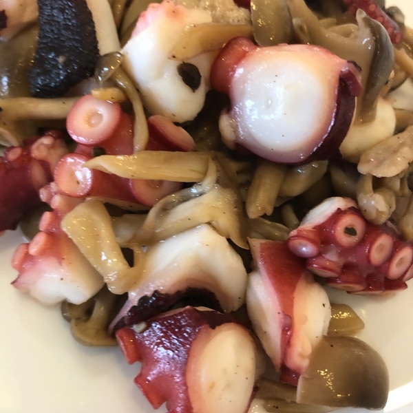 お弁当にも 茹で蛸ときのこのソテー レシピ 作り方 By めくさん 楽天レシピ お弁当にも 茹で蛸ときのこのソテー レシピ 作り方 By めくさん 楽天レシピ